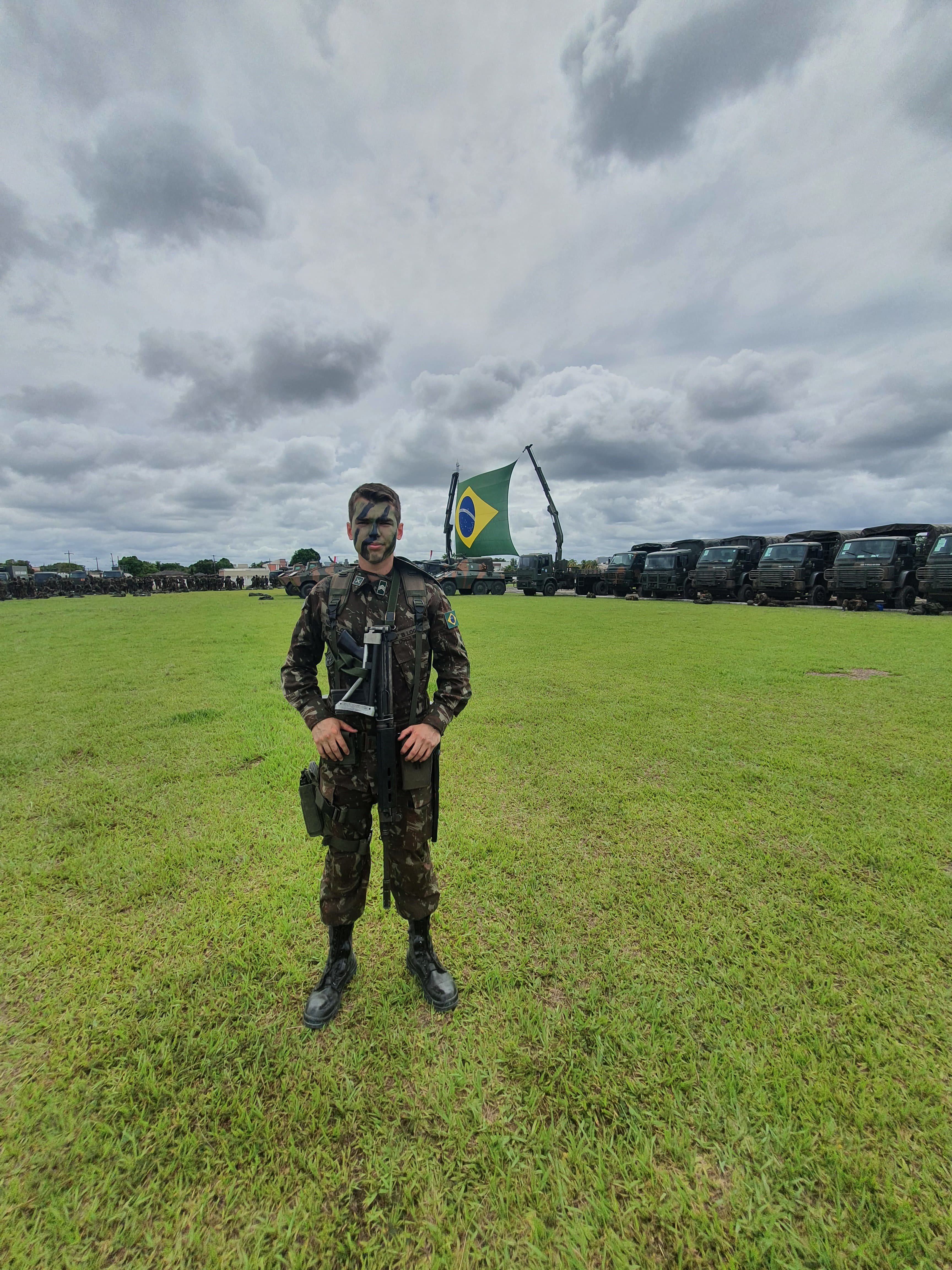 Marcos at the Brazilian Army
