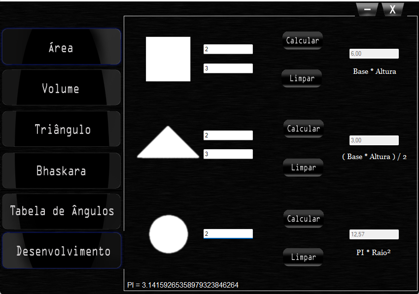 Area calculator